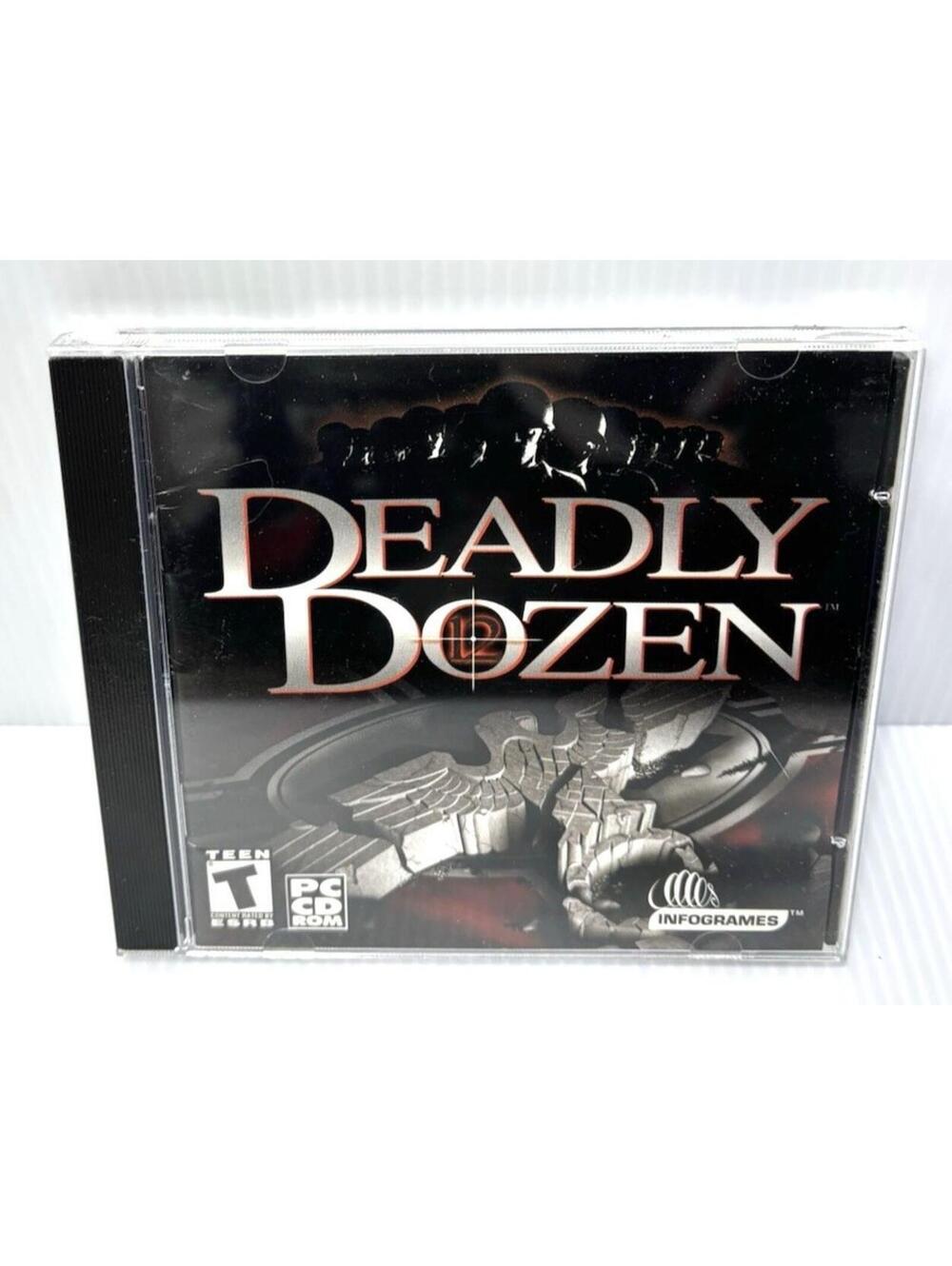 Deadly Dozen PC CD Game 2001 WWII Squad Shooter Interactive GUC